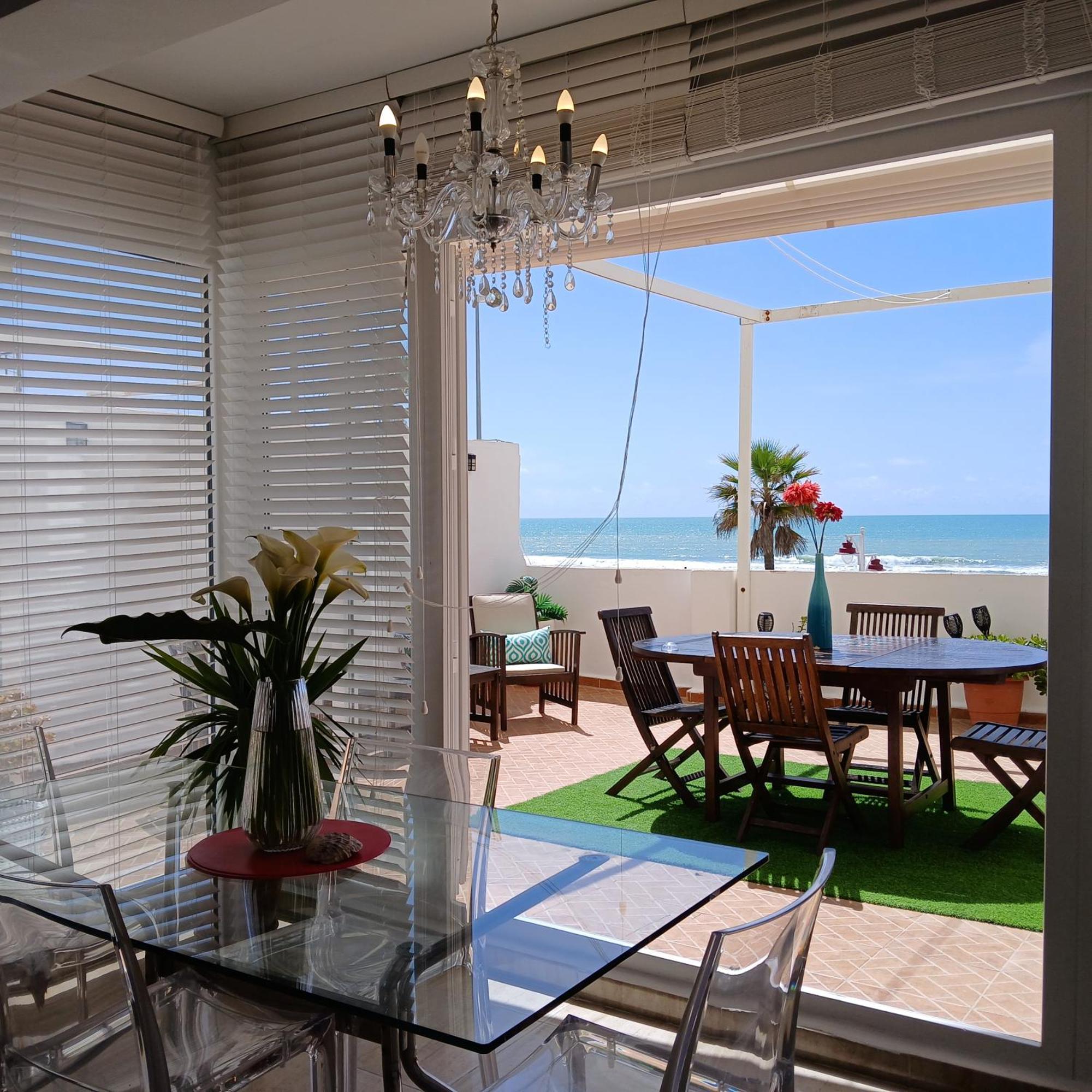 Amazing Frontal Beach Apartment #Traveller'S Awards2023 カディス エクステリア 写真